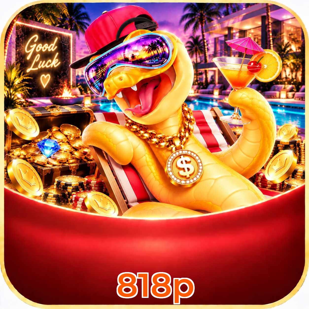 818p