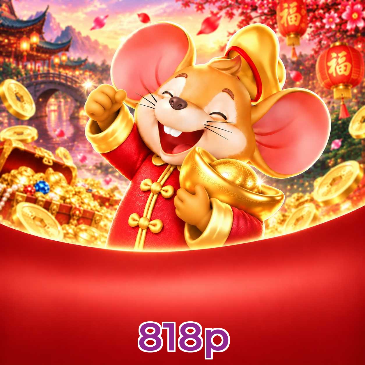 818p